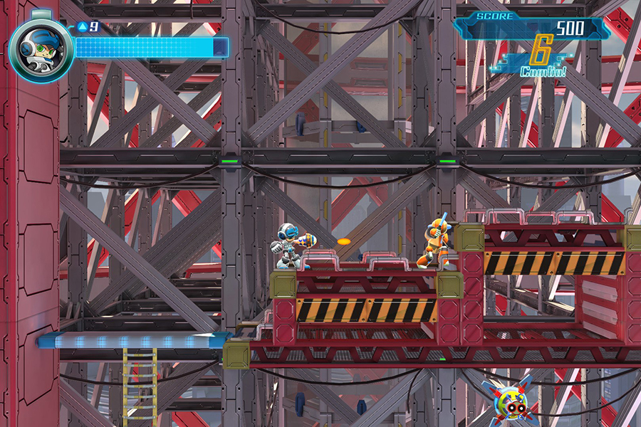 Đĩa Game PlayStation PS4 Sony Mighty No 9 Hệ US - Hàng chính hãng