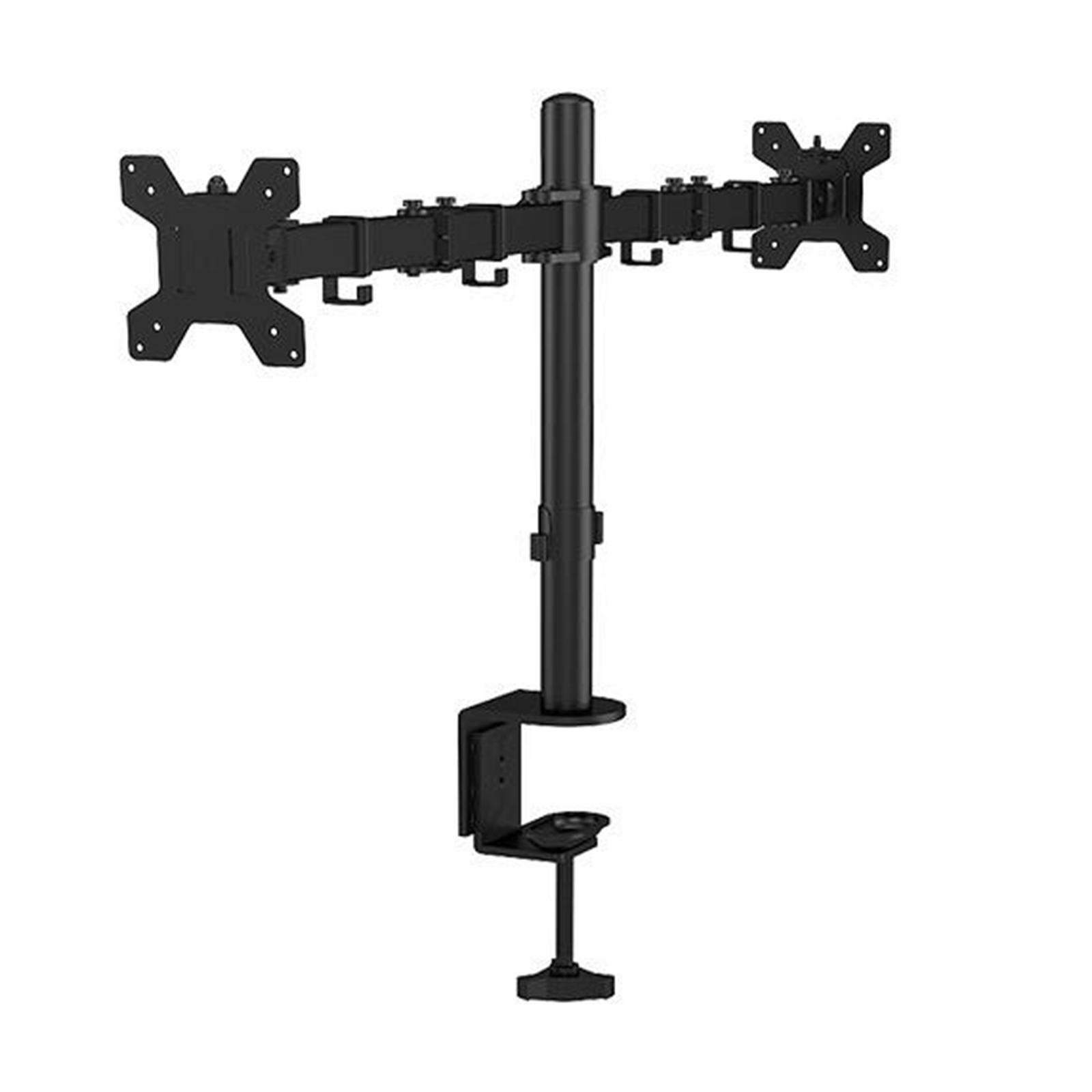 Dual Monitor Desk Mount Stand Computer Monitor Arm Mount for 2 LCD Screens