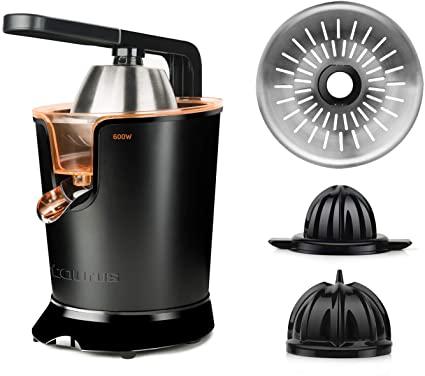 Máy Vắt Cam Taurus, Máy Ép Cam Tay Đẩy Inox Siêu Khỏe, 2 Lưới Lọc An Toàn, Chất Liệu Thép Không Gỉ Bền Đẹp, Nhập Đức