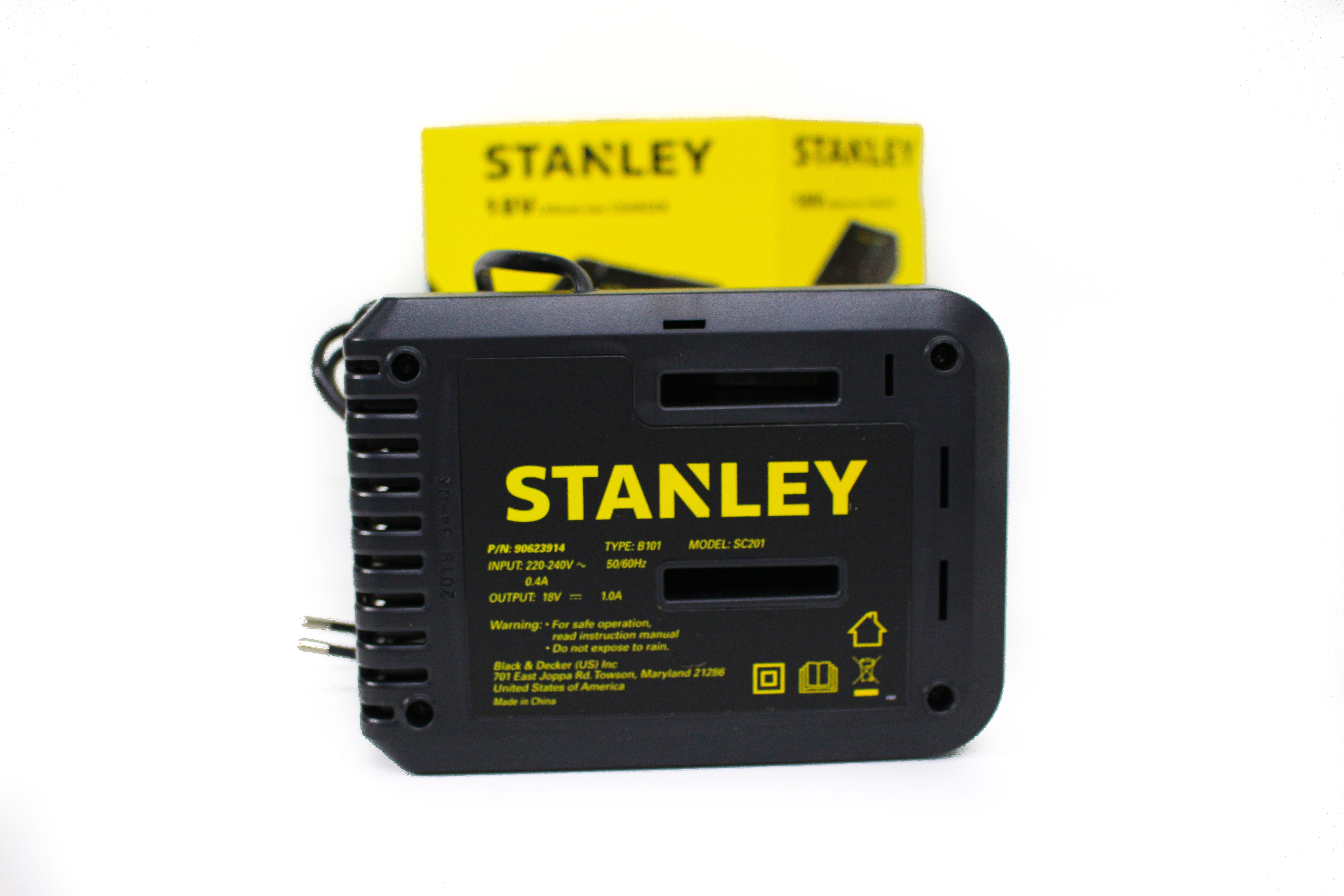 Bộ sạc pin 18V-1Ah Stanley SC201-B1