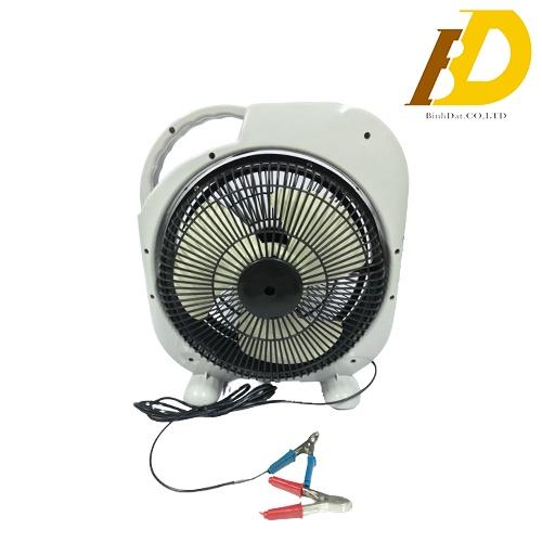 Quạt Hộp B300 Kẹp Bình Ắc Quy 12V DC