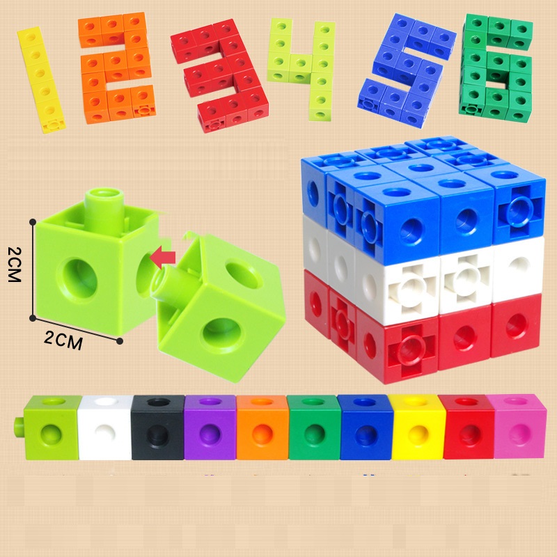 Xếp Hình Numberblocks Đồ Chơi Toán Học Thông Minh Trí Tuệ Cho Bé Linking Cube Hàng Chính Hãng Cemill