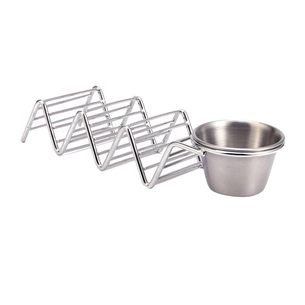 2pcs Taco Server Taco Holder Hot Dog Holder Stand Taco Display Rack