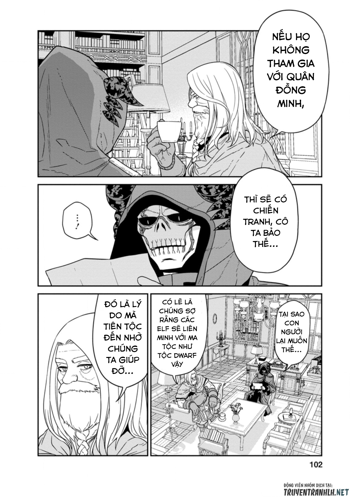 pháp sư mạnh nhất quân đội ma vương hoá ra là con người chapter 19.2 9