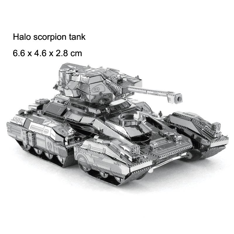 Mô Hình Kim Loại 3D Lắp Ráp Xe Tăng Chiến Đấu World War II