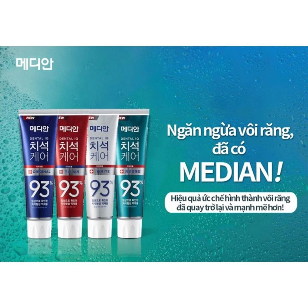 Kem Đánh Răng Median Dental IQ Trắng Răng Hàn Quốc 120g/Tuýp