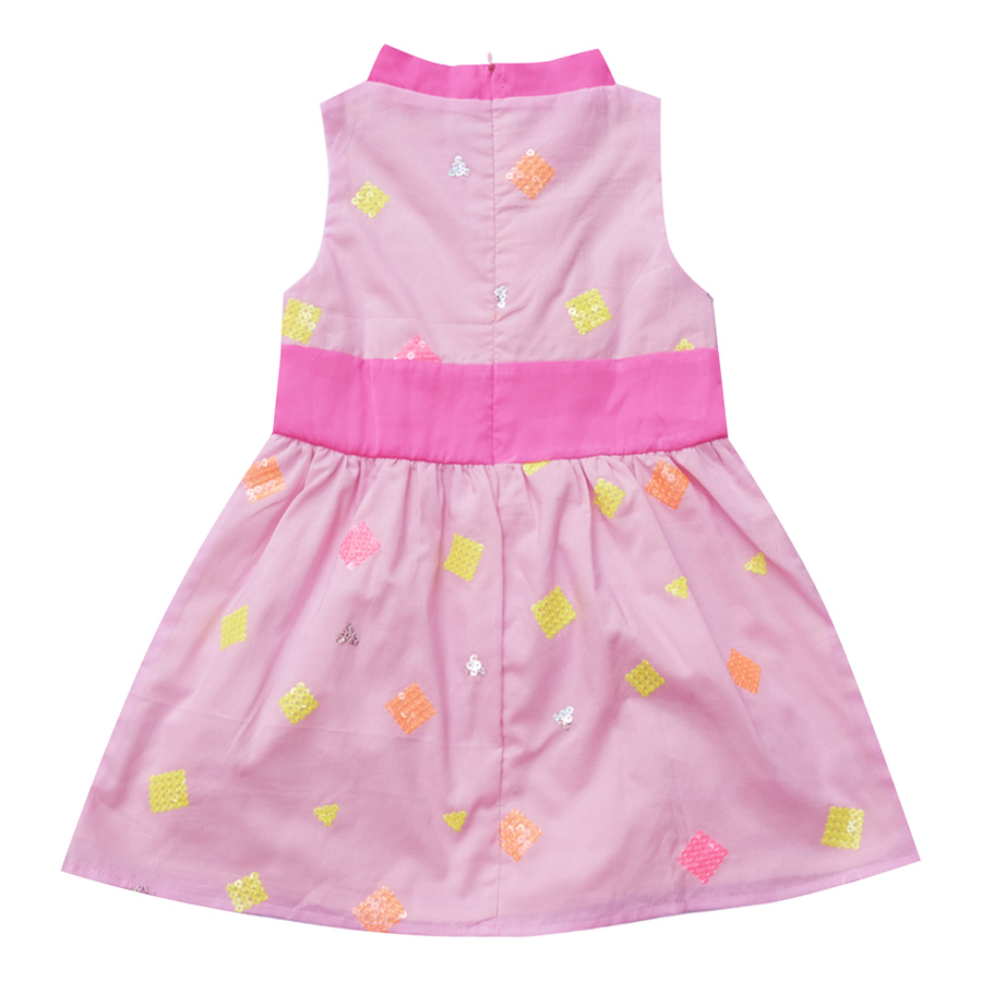 Đầm CucKeo Kids Hanbok Cách Điệu Hồng - T81930