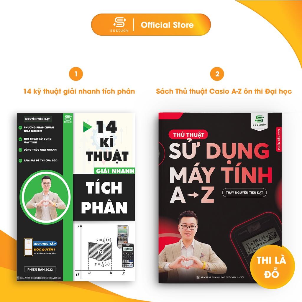 Sách - Thầy Nguyễn Tiến Đạt - Combo 4 Cuốn Sách Ôn Luyện Môn Toán Thi Thpt Đại Học Học kỳ 2
