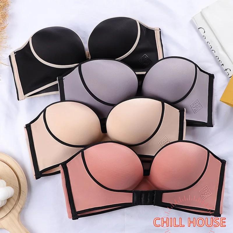 Áo Lót Chống Tụt cài ngực trước Nâng Ngực PHỐI VIỀN - CHILLHOUSE