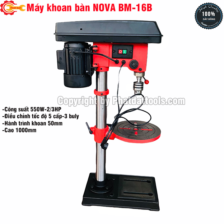 Máy Khoan Bàn BM-16B - 550W cao 1m