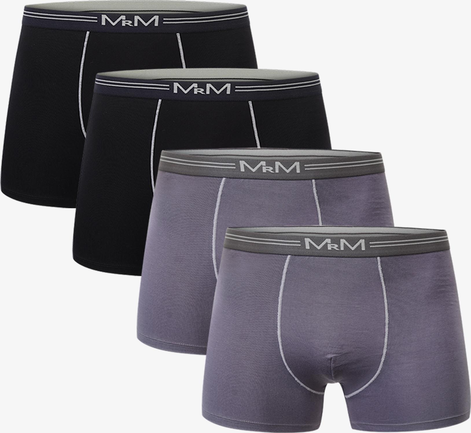 Combo 4 quần sịp đùi nam quần lót nam Cao Cấp Boxer MRM FASHION (2 màu)