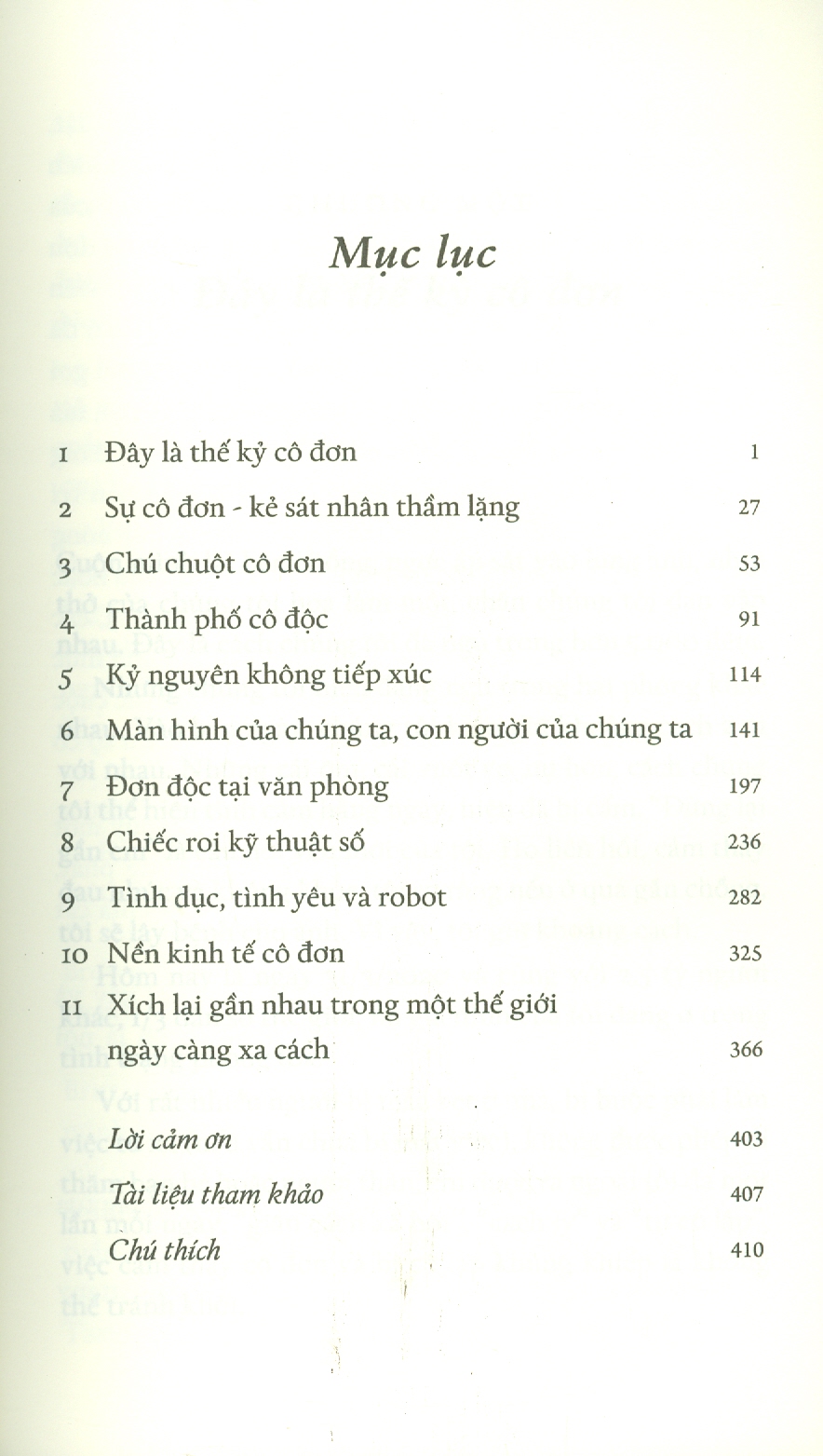 Thế Kỷ Cô Đơn - Xích lại gần nhau trong một thế giới ngày càng xa cách