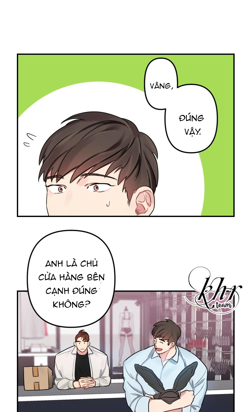 nhân viên làm thêm vương quốc đồ lót công chúa thỏ chapter 1 25