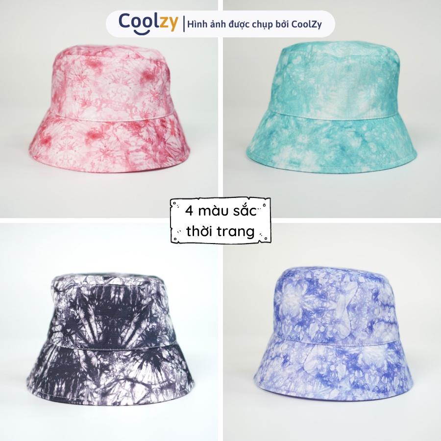 Mũ bucket ️Nón tai bèo vành tròn in loang cao cấp chất Cotton kaki form unisex nam nữ N16