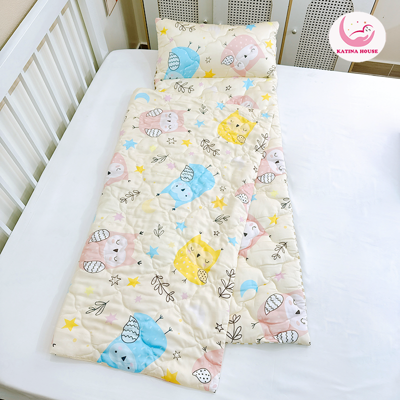 Túi ngủ đi học cho bé Katina House 60x145cm, vải Tencel 60s cao cấp mềm mịn, mát lạnh