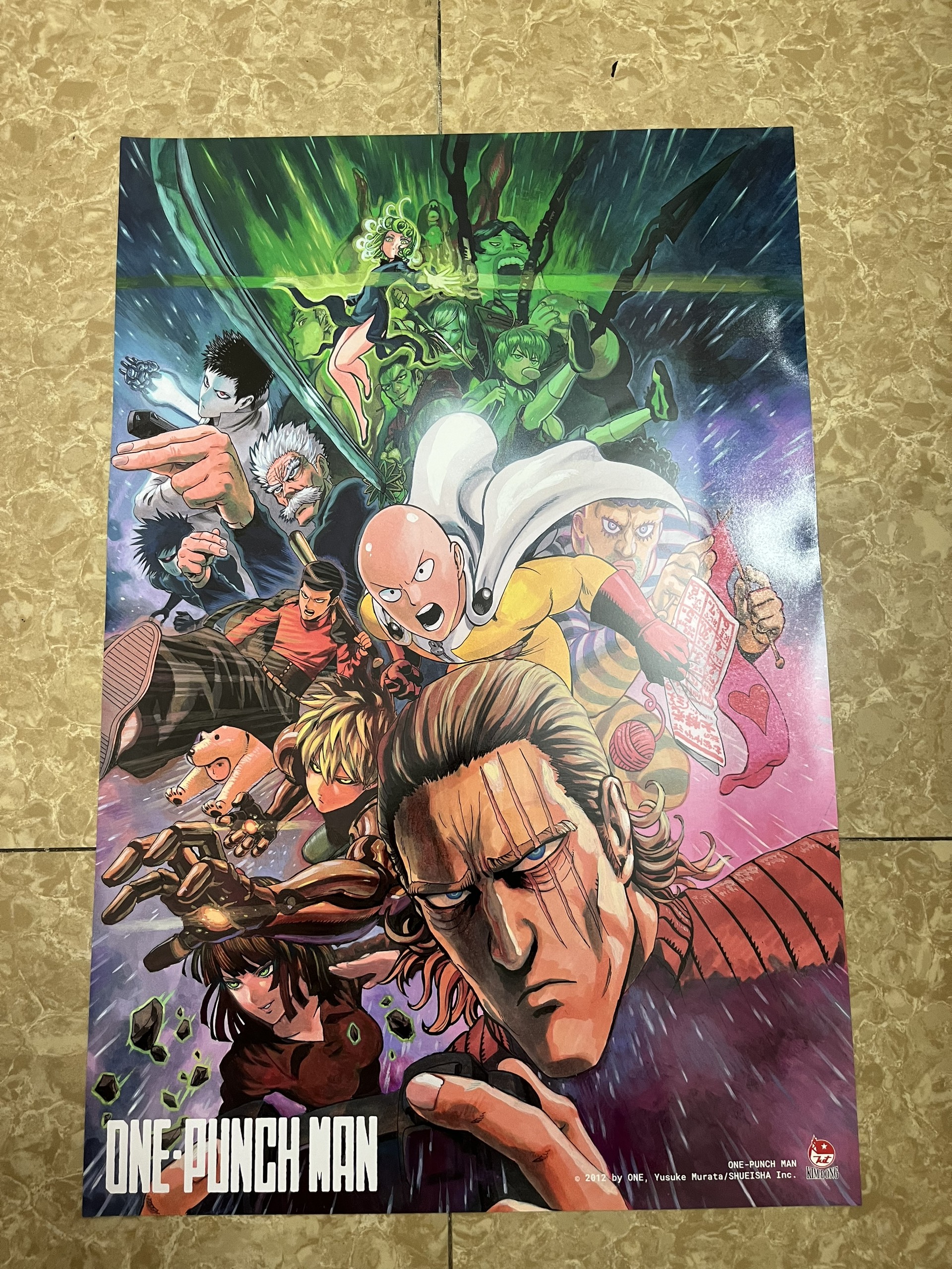 Poster One Punch Man Limited - Fes Color Fiesta Ruby - NXB Kim Đồng