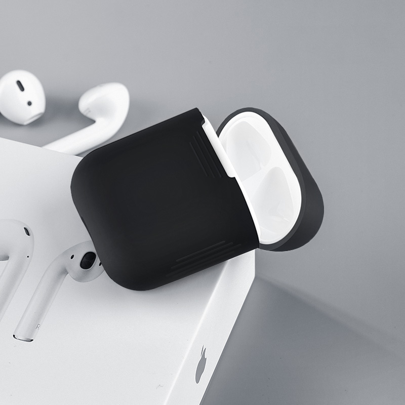 Bao Da Case Silicon Cho Tai Nghe Airpod