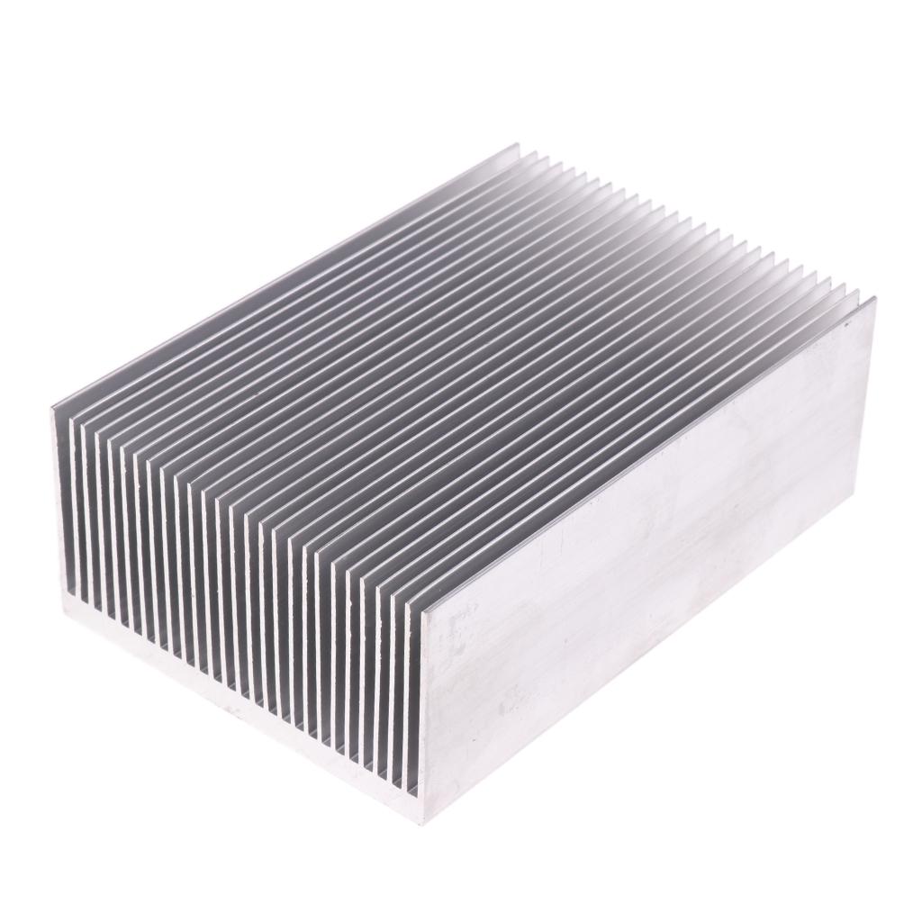 Aluminum Heat Sink LED Heatsink Module Cooler Fin 100x69x37mm Silver Tone