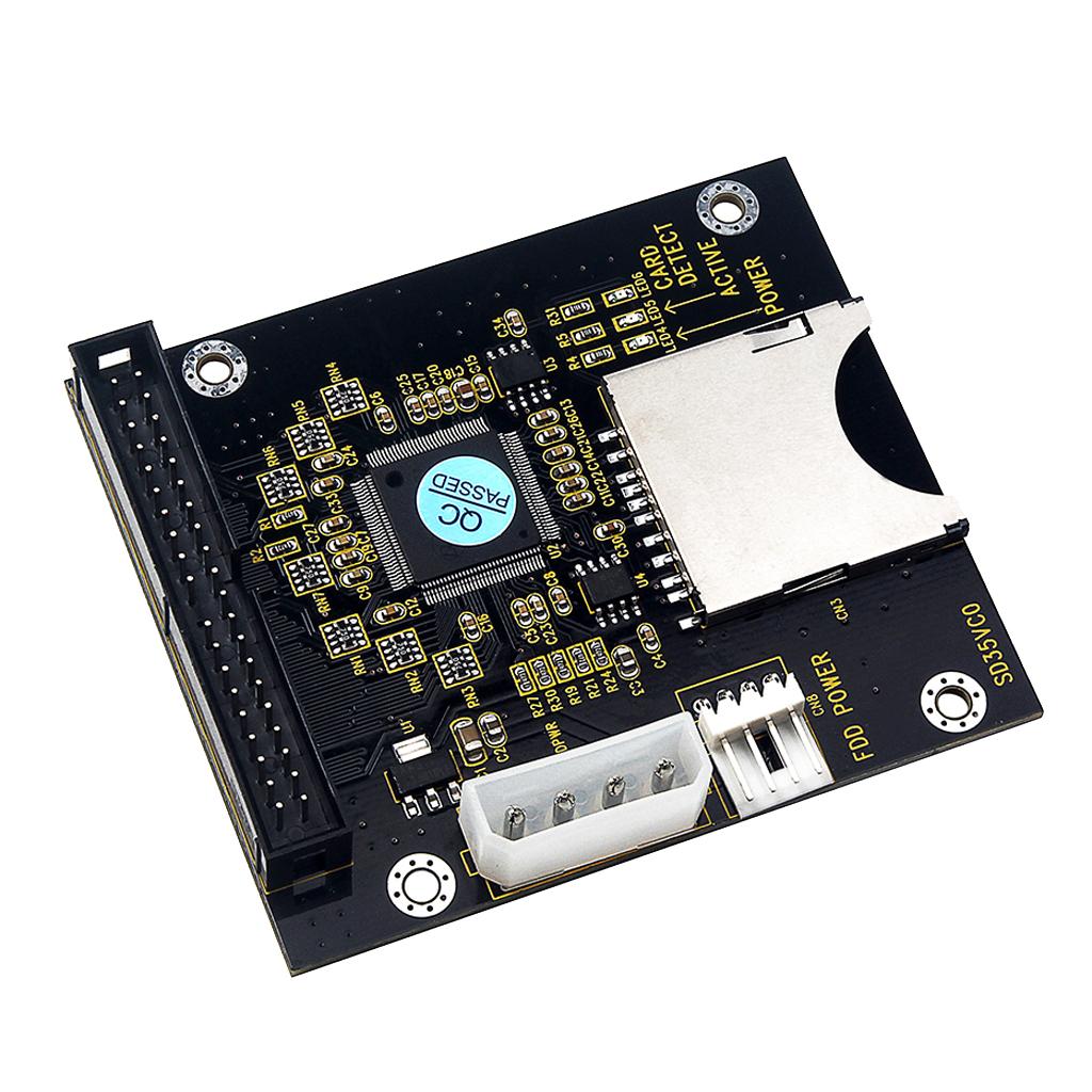 Adapter Card for SD to 3.5inch IDE 40Pin Male Hard Disk Converter Board