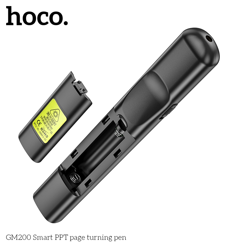 Bút trình chiếu lazer đỏ Hoco GM200 sử dụng pin AAA / GM201 sạc  type-C dùng cho thuyết trình_ Hàng chính hãng