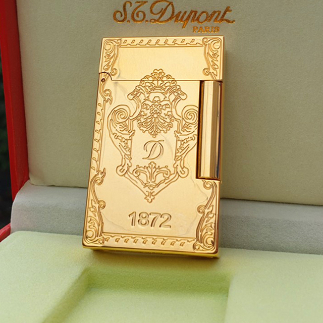 Vỏ Hột Quẹt Bật Lửa Upon D198V Họa Tiết Hình Khiêm Khắc Chữ D Tinh Xảo - Dùng Ga Đá Cao Cấp