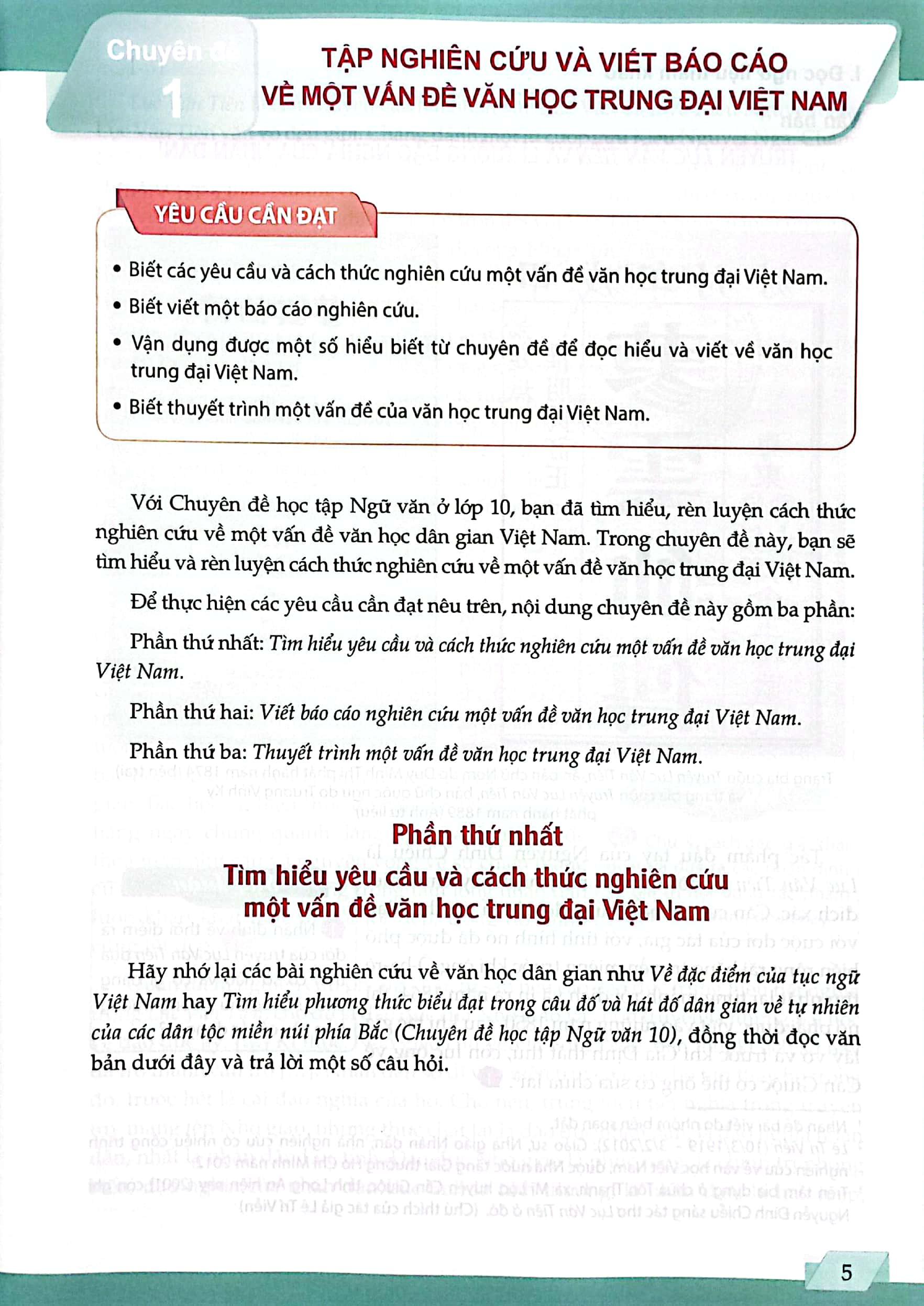 Chuyên Đề Học Tập Ngữ Văn 11 (Chân Trời Sáng Tạo) (2023)