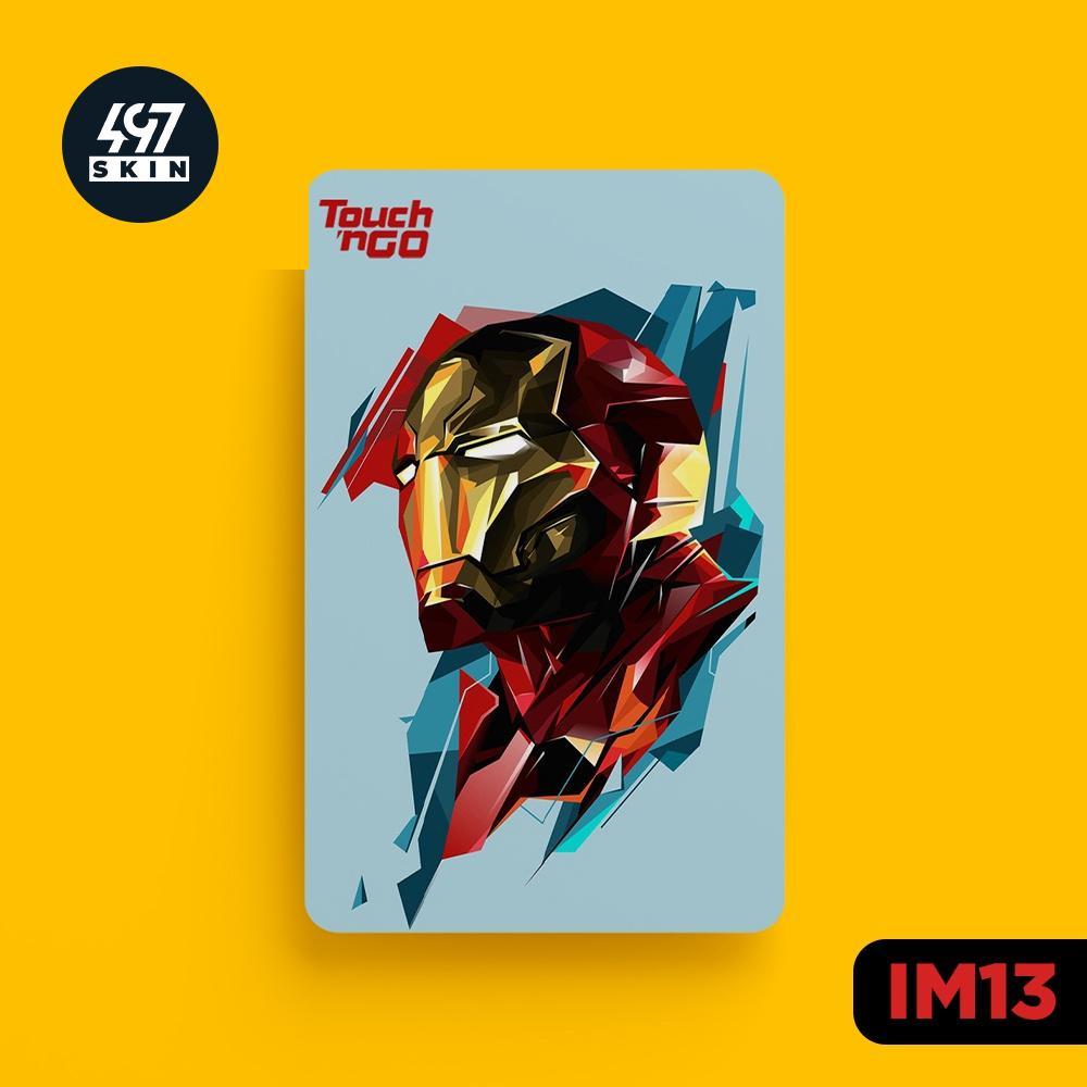 Skin Card Avengers (Ironman Series 2) - Miếng Dán ATM, Thẻ Xe, Thẻ Từ, Thẻ Chung Cư - Chất Liệu Chống Xước - Chống Nước