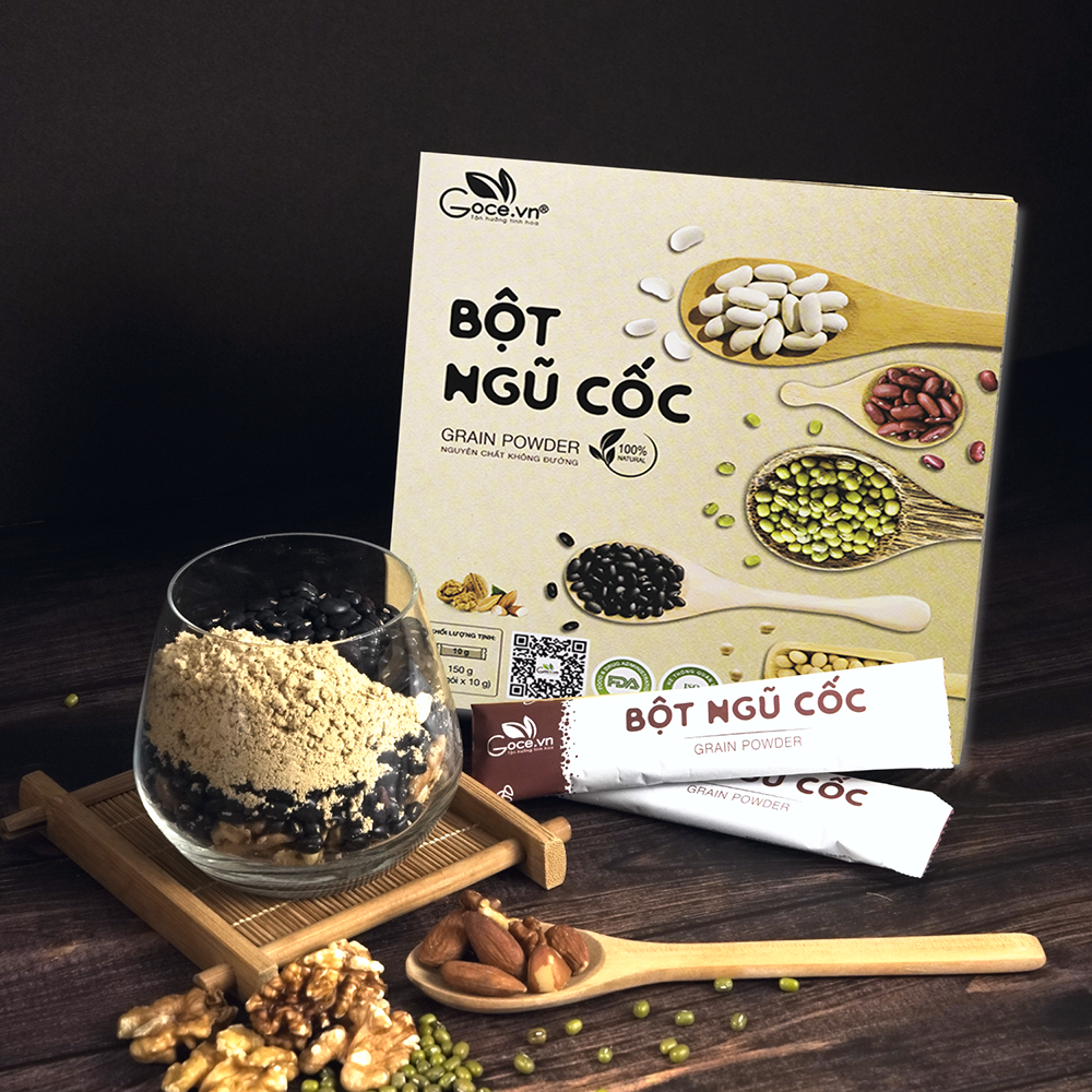 Bột ngũ cốc dinh dưỡng Goce - 150g (15 gói x 10g)