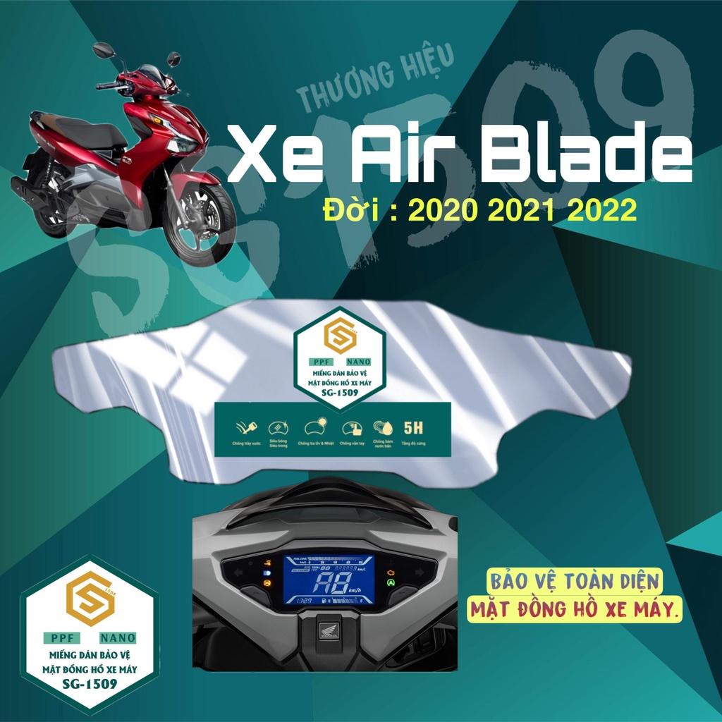 PPF AIRBLADE 160, AB125, AIR BLADE 150, AB160 | miếng dán ppf cường lực bảo vệ mặt đồng hồ xe honda Airblade, BAO DA