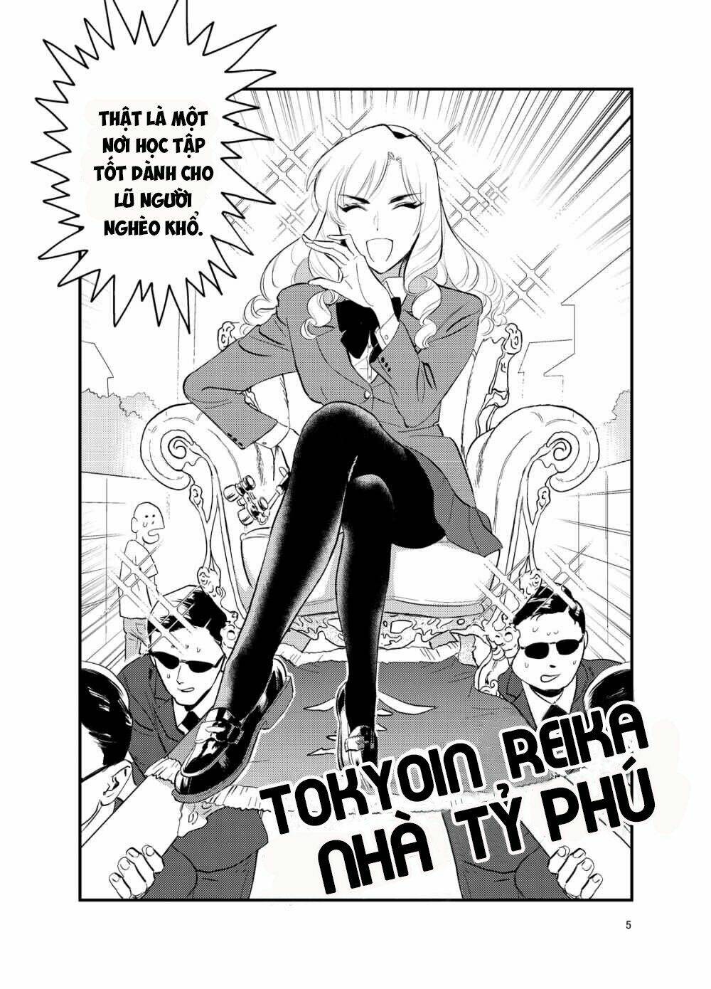 tokyoin reika, nhà tỷ phú chapter 1 2