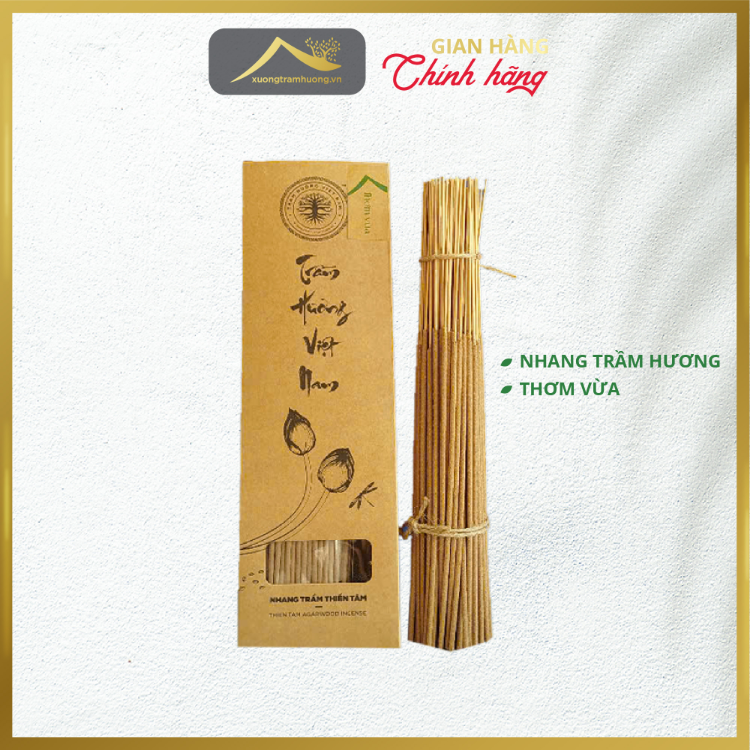Nhang Trầm Hương Sạch Xưởng Trầm Hương Thơm Vừa An Toàn Sức Khoẻ 100 Cây Xông Nhà Tẩy Uế