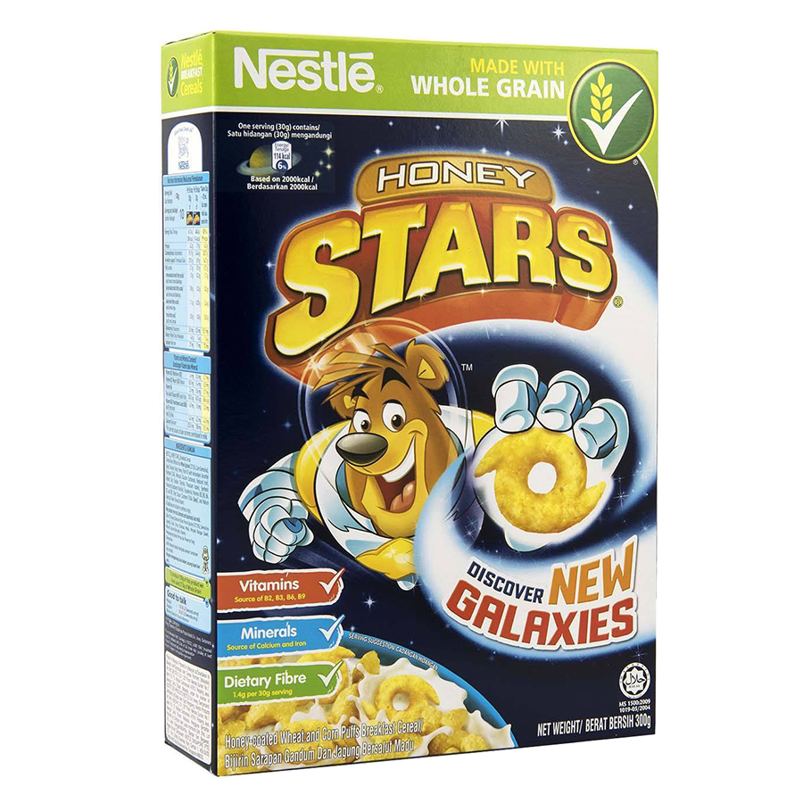 Hình ảnh Bánh Ăn Sáng Nestle HN Stars (300g)