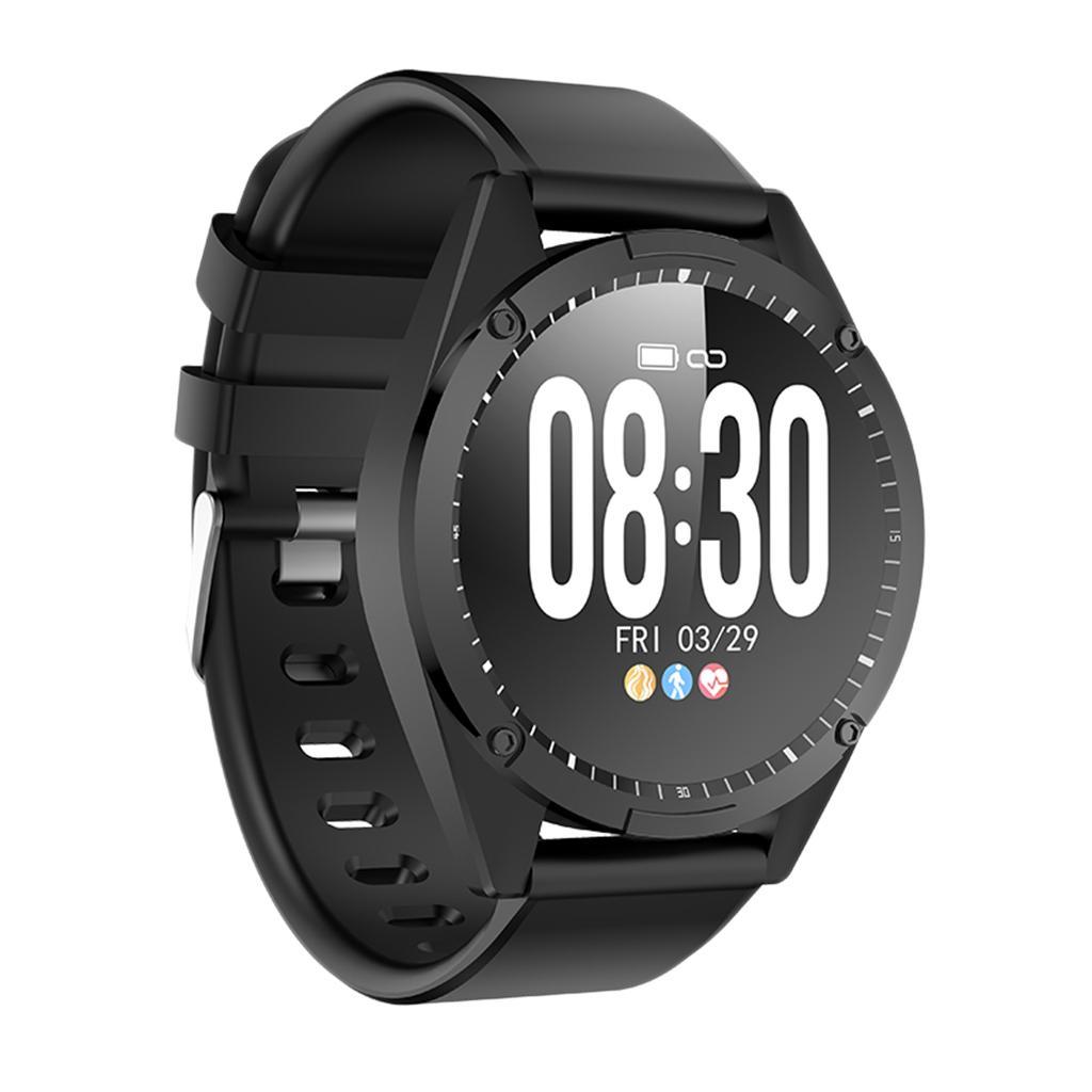 G50 1.3" IP67 Heart Rate Blood Pressure Sleep Monitor Smartwatch Black