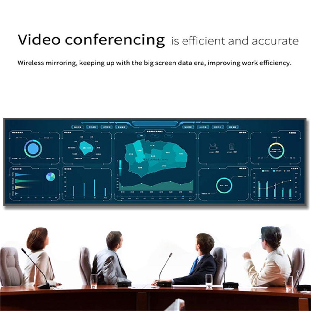 2.4G Wifi Display Receiver 1080P    Black for HDTV PC