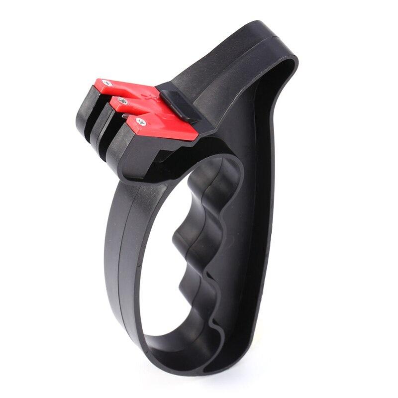 Professional Knife Sharpener 2 In 1 Handheld Knife Scissor Blade Sharpening Grindstone Cooking Tools Household Kitchen Accessory