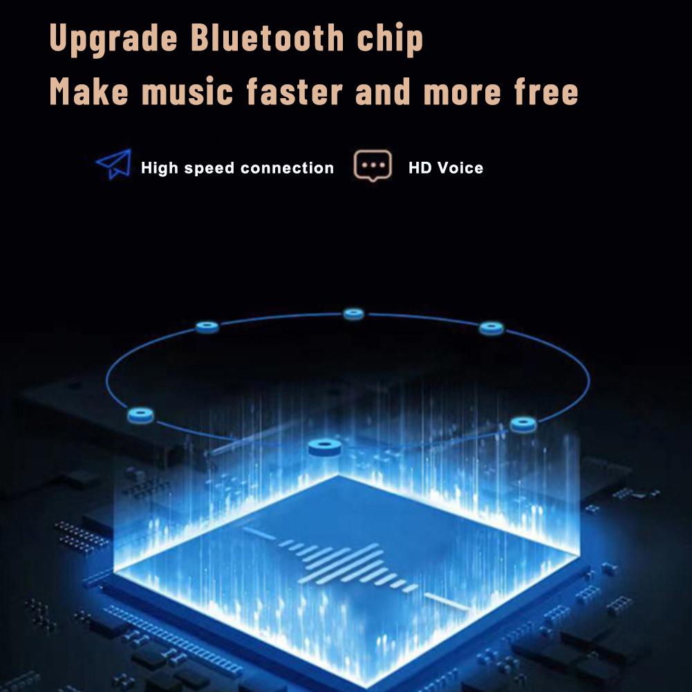 Loa Bluetooth Không Dây Thẻ Di Động Mini Âm Thanh Nổi Ngoài Trời Di Động Bluetooth Loa Nhỏ Xe Loa Siêu Trầm Nhà Âm Thanh Mini Color: Charging Cable