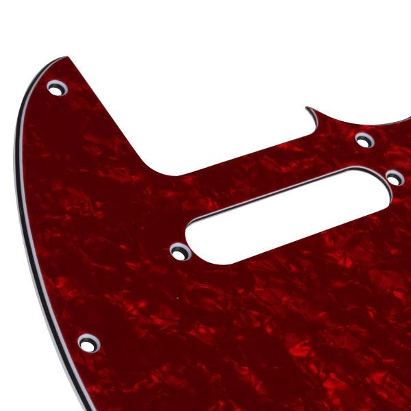 RED Pearl Pickguard SCRATCHPLATE  8 holes FOR  Guitar