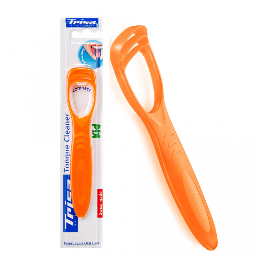Dụng Cụ Cạo Lưỡi Trẻ Em Trisa Kid 
