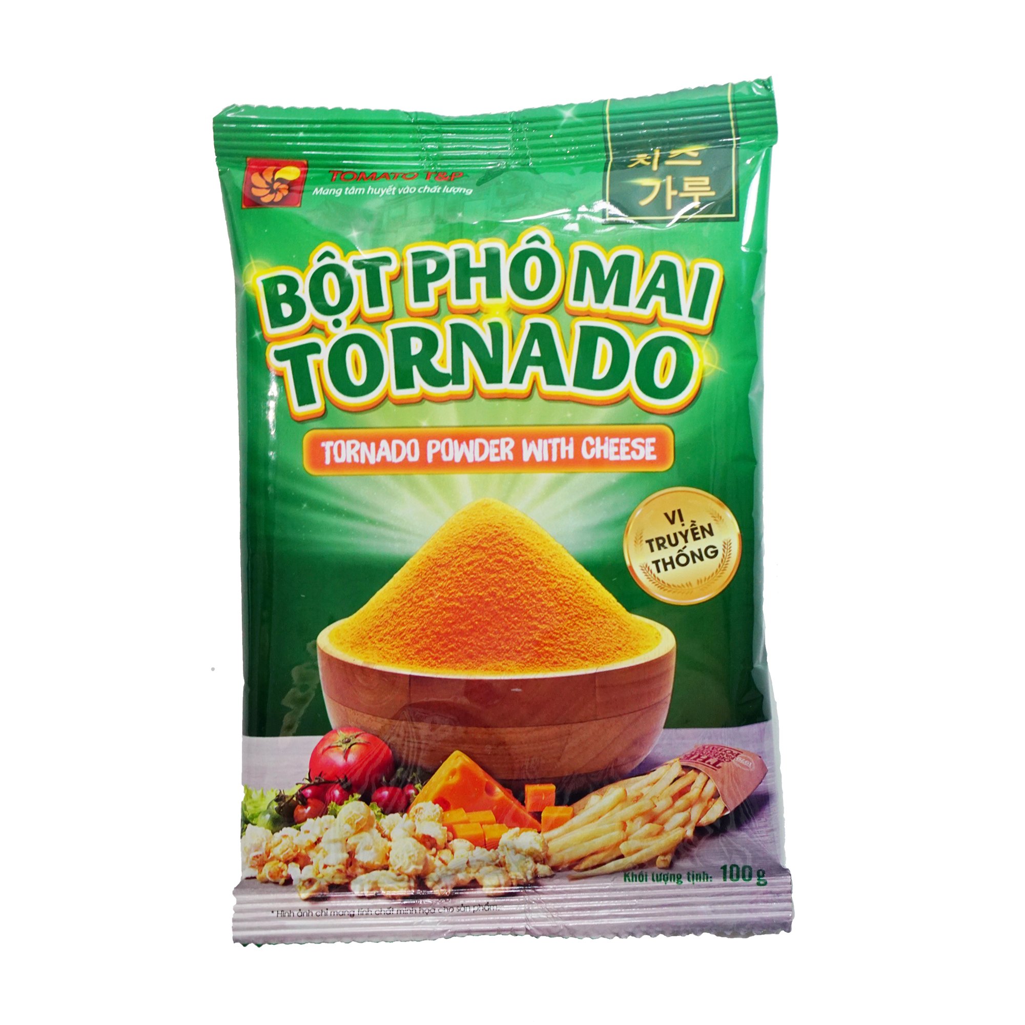 Combo 2 Gói Bột Phô Mai Tornado Vị Truyền Thống