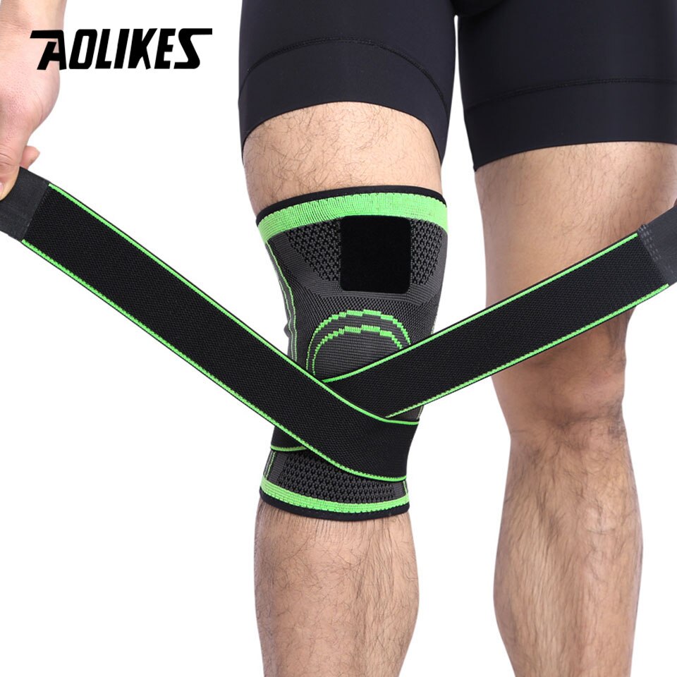 Bộ 2 băng đai bảo vệ đầu gối AOLIKES A-7720 Breathable Sport knee support