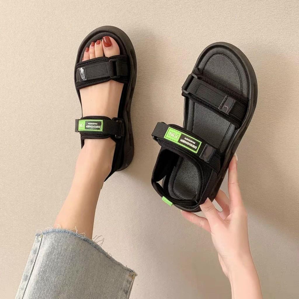 giày sandal học sinh đế bằng