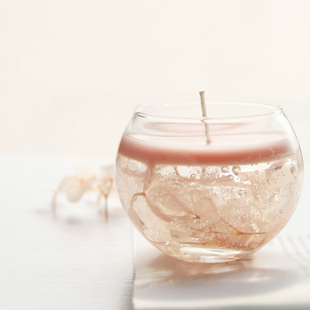 Nến thơm phòng handmade hoa khô vĩnh cửu Only For You 80G sáp đậu nành tự nhiên tạo hương thơm sang trọng