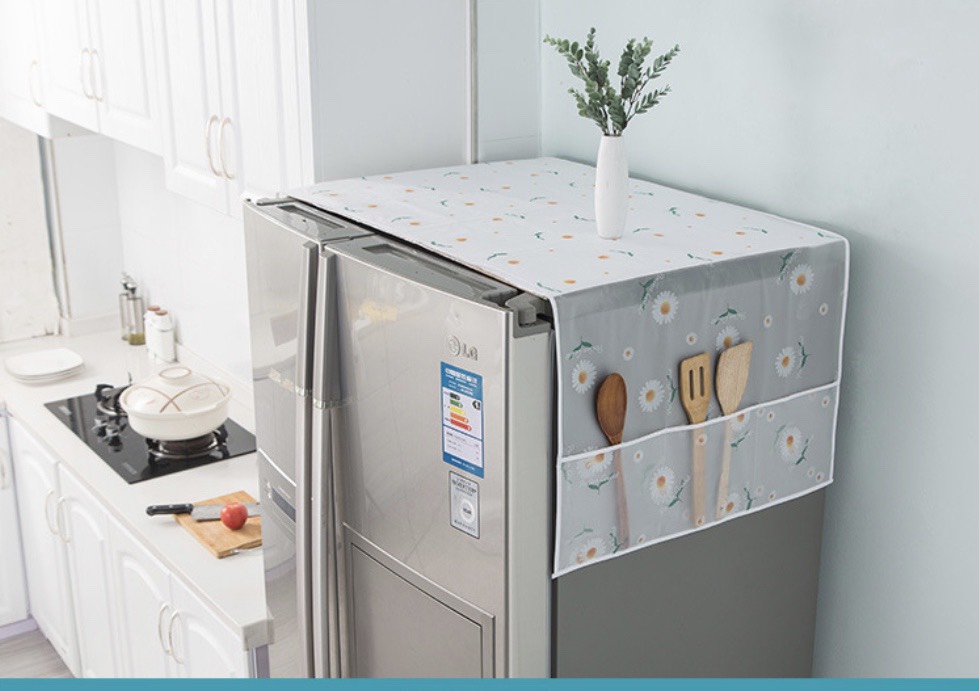 Bọc Che Tủ Lạnh Chống Bụi Bận Chống Thấm Tiện Lợi