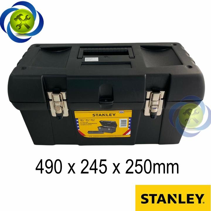 Thùng đồ nghề nhựa Stanley STST19005 kích thước 490mm x 245mm x 250mm