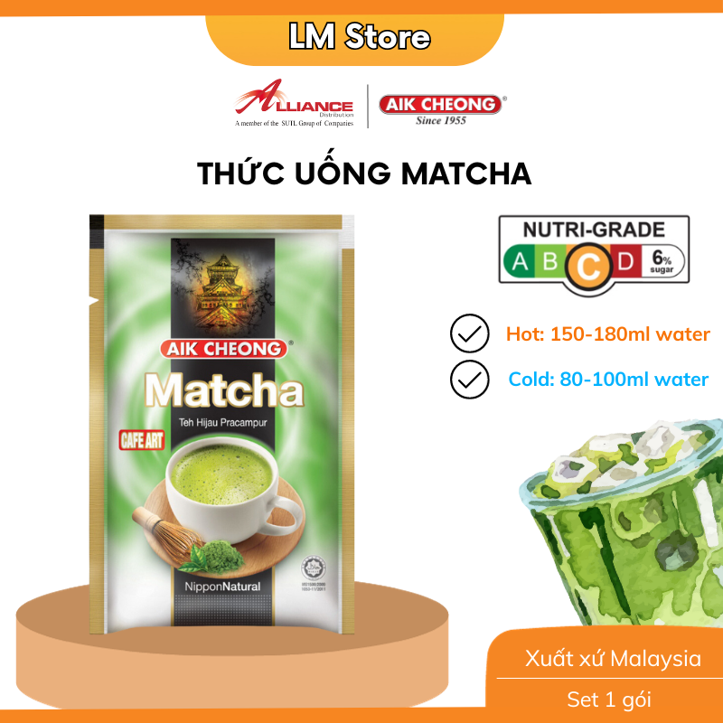Set 1 gói Trà sữa/Cà phê Aikcheong Malaysia dùng thử