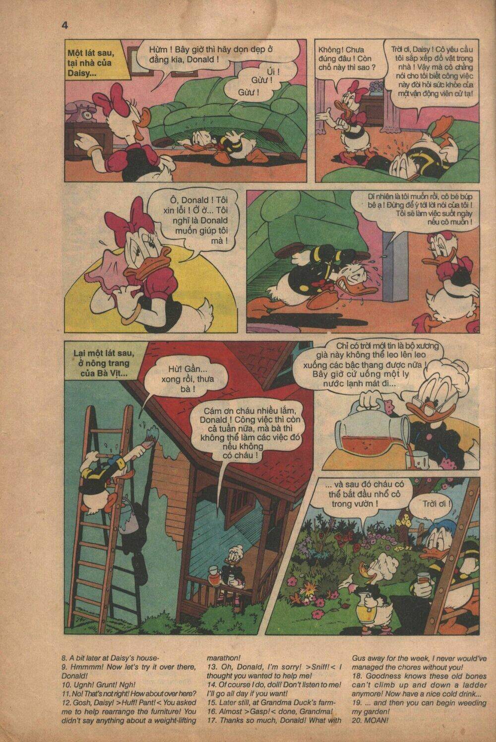 donald và bạn hữu chapter 1 4
