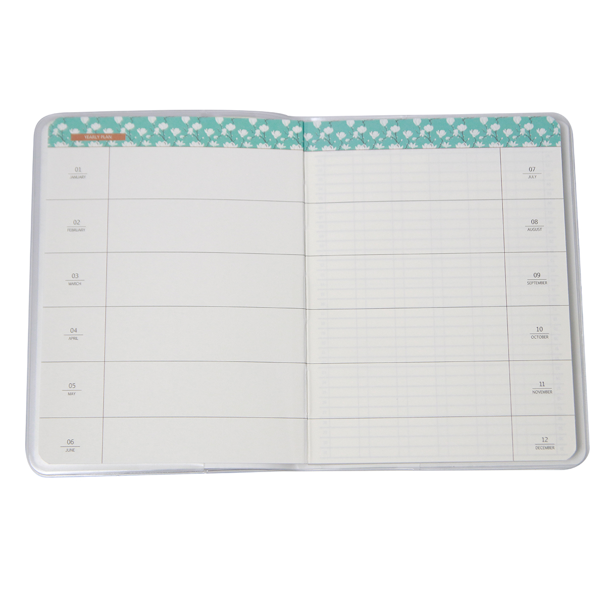 Sổ Tay Weekly Planner Ghi Chú Quản Lí Kế Hoạch Hiệu Quả - Flowery 1