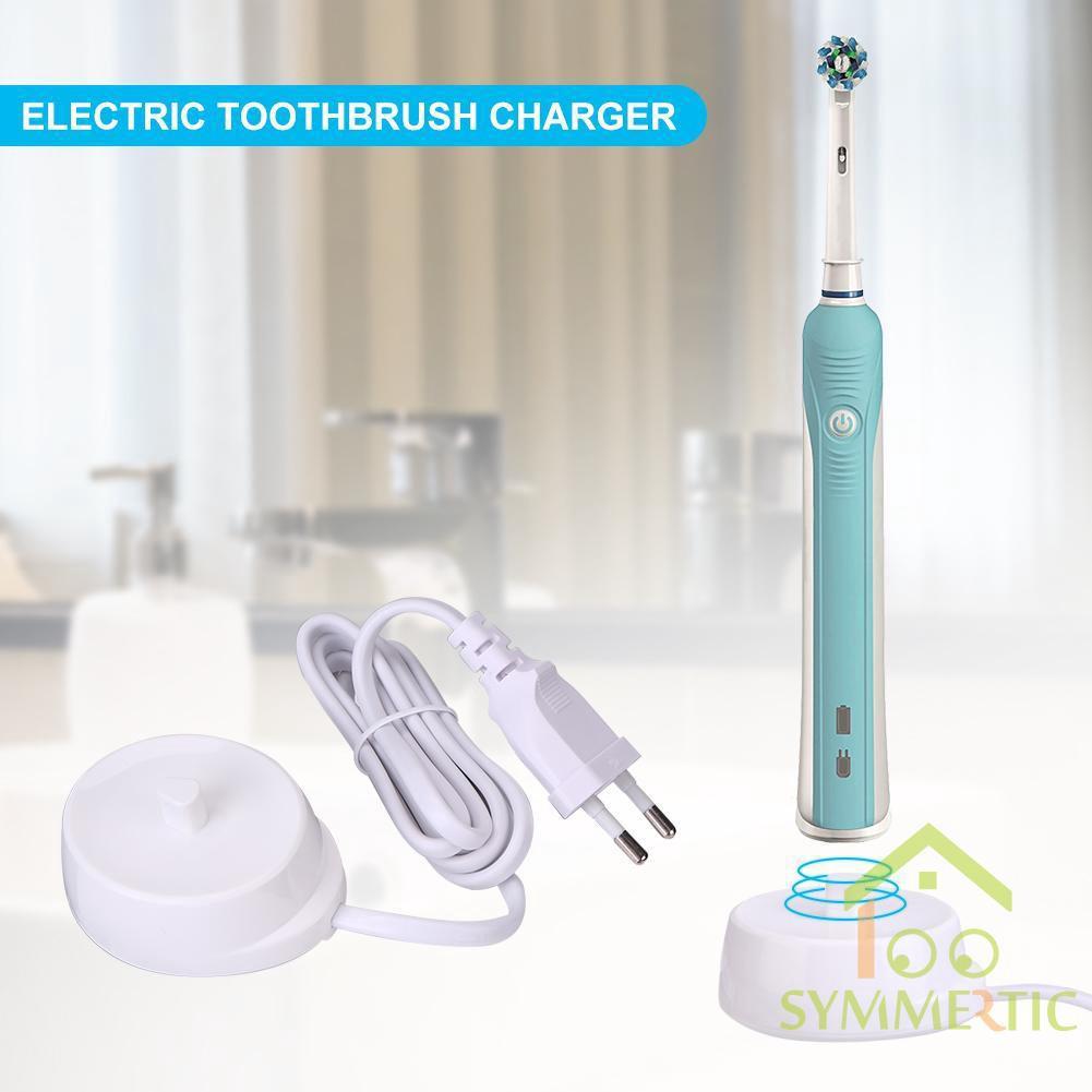 Bộ Sạc Bàn Chải Đánh Răng Điện Không Dây Thay Thế Dành Cho Braun Oralb