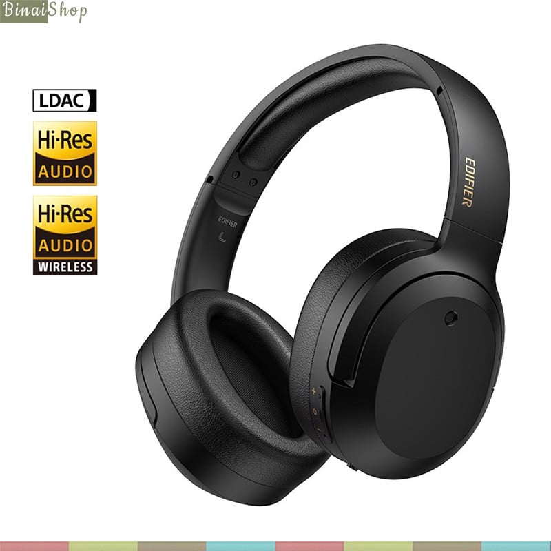 Edifier W820NB Plus - Tai Nghe Không Dây Bluetooth 5.2, ANC, Hi-Res Wireless, Màng Loa 40mm, Kết Nối Type-C, Hỗ Trợ Sạc Nhanh- Hàng chính hãng