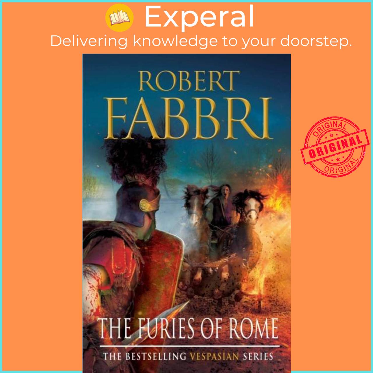 Sách - The Furies of Rome by Robert Fabbri (UK edition, paperback)